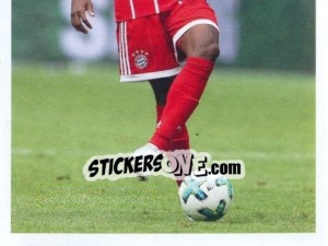 Sticker David Alaba (puzzle 2) - FC Bayern München 2017-2018 - Panini