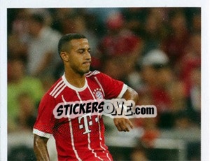 Sticker Thiago Alcántara (puzzle 1) - FC Bayern München 2017-2018 - Panini