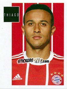 Sticker Thiago Alcántara - FC Bayern München 2017-2018 n. 92 - Panini