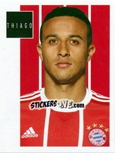 Cromo Thiago Alcántara - FC Bayern München 2017-2018 - Panini