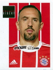 Sticker Franck Ribery - FC Bayern München 2017-2018 n. 95 - Panini
