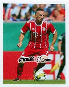 Sticker Franck Ribery - FC Bayern München 2017-2018 n. 98 - Panini