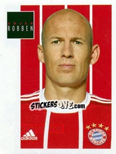 Sticker Arjen Robben - FC Bayern München 2017-2018 n. 101 - Panini
