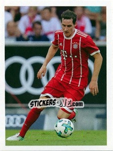 Sticker Sebastian Rudy - FC Bayern München 2017-2018 n. 113 - Panini