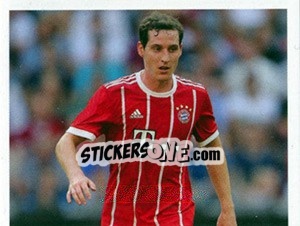 Sticker Sebastian Rudy (puzzle 1) - FC Bayern München 2017-2018 n. 117 - Panini