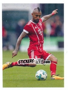 Sticker Arturo Vidal - FC Bayern München 2017-2018 n. 120 - Panini