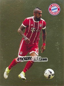 Figurina Arturo Vidal - FC Bayern München 2017-2018 - Panini