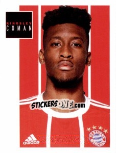 Sticker Kingsley Coman - FC Bayern München 2017-2018 n. 131 - Panini