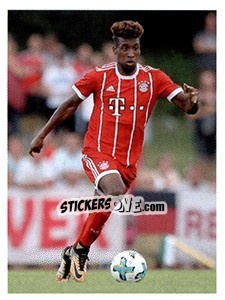 Sticker Kingsley Coman - FC Bayern München 2017-2018 n. 132 - Panini