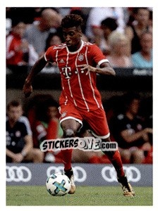 Sticker Kingsley Coman - FC Bayern München 2017-2018 n. 134 - Panini