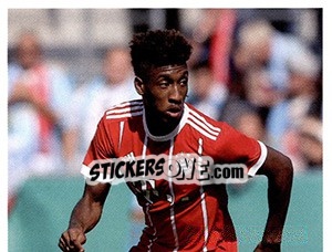 Sticker Kingsley Coman (puzzle 1) - FC Bayern München 2017-2018 - Panini