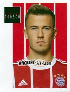 Sticker Niklas Dorsch - FC Bayern München 2017-2018 - Panini