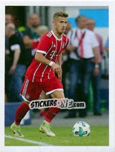 Sticker Niklas Dorsch - FC Bayern München 2017-2018 n. 138 - Panini
