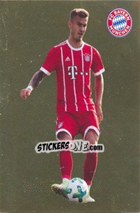 Sticker Niklas Dorsch - FC Bayern München 2017-2018 n. 140 - Panini