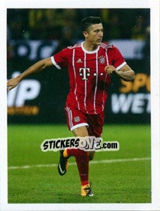 Sticker Robert Lewandowski - FC Bayern München 2017-2018 - Panini