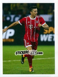 Sticker Robert Lewandowski - FC Bayern München 2017-2018 n. 150 - Panini