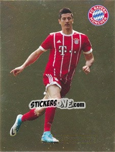 Sticker Robert Lewandowski - FC Bayern München 2017-2018 - Panini