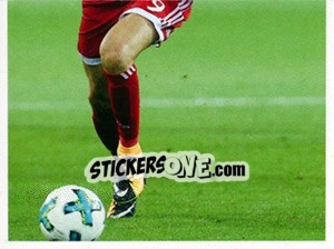 Sticker Robert Lewandowski (puzzle 2) - FC Bayern München 2017-2018 n. 154 - Panini