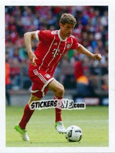 Sticker Thomas Müller - FC Bayern München 2017-2018 n. 156 - Panini