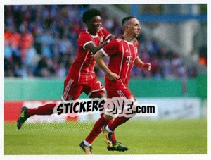 Figurina Torjubelszenen - FC Bayern München 2017-2018 n. 161 - Panini