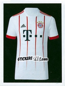 Sticker Trikot Champions League - FC Bayern München 2017-2018 n. 17 - Panini