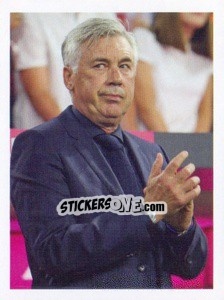 Sticker Carlo Ancelotti - FC Bayern München 2017-2018 n. 18 - Panini