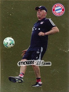Sticker Carlo Ancelotti - FC Bayern München 2017-2018 n. 21 - Panini
