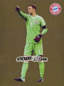 Sticker Manuel Neuer - FC Bayern München 2017-2018 n. 25 - Panini