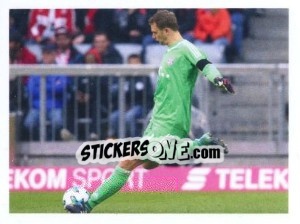 Sticker Manuel Neuer - FC Bayern München 2017-2018 n. 26 - Panini