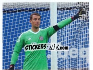 Sticker Manuel Neuer (puzzle 1) - FC Bayern München 2017-2018 n. 27 - Panini