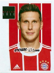 Sticker Niklas Süle - FC Bayern München 2017-2018 n. 35 - Panini