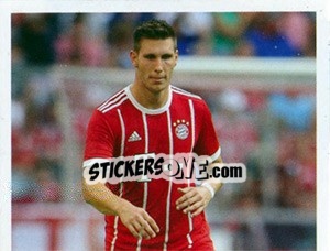 Cromo Niklas Süle (puzzle 1) - FC Bayern München 2017-2018 n. 39 - Panini