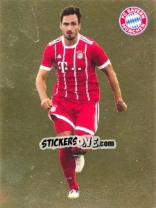 Figurina Mats Hummels - FC Bayern München 2017-2018 - Panini