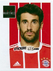Sticker Javi Martinez - FC Bayern München 2017-2018 n. 47 - Panini
