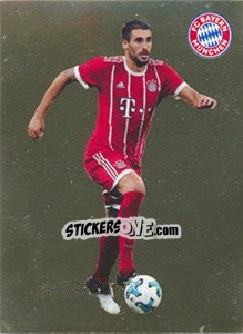 Sticker Javi Martinez - FC Bayern München 2017-2018 - Panini