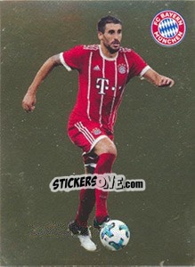 Cromo Javi Martinez - FC Bayern München 2017-2018 n. 49 - Panini