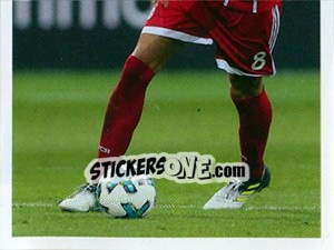Sticker Javi Martinez (puzzle 2) - FC Bayern München 2017-2018 - Panini