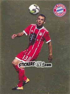 Sticker Rafinha - FC Bayern München 2017-2018 n. 53 - Panini