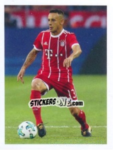 Sticker Rafinha - FC Bayern München 2017-2018 - Panini