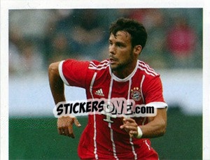 Figurina Juan Bernat (puzzle 1) - FC Bayern München 2017-2018 - Panini