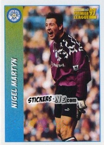 Figurina Nigel Martyn (Keeper) - Premier League Inglese 1996-1997 - Merlin