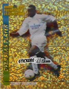 Cromo Tony Yeboah (Overseas Player) - Premier League Inglese 1996-1997 - Merlin