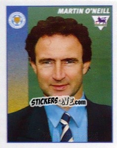 Figurina Martin O'Neill (Manager) - Premier League Inglese 1996-1997 - Merlin