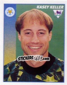 Figurina Kasey Keller - Premier League Inglese 1996-1997 - Merlin