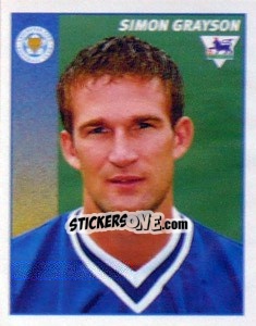 Figurina Simon Grayson - Premier League Inglese 1996-1997 - Merlin