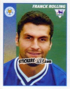 Cromo Franck Rolling - Premier League Inglese 1996-1997 - Merlin