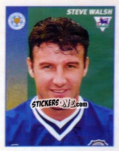 Sticker Steve Walsh - Premier League Inglese 1996-1997 - Merlin