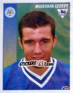 Cromo Mustafa Izzett - Premier League Inglese 1996-1997 - Merlin