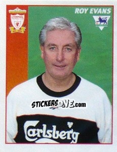 Sticker Roy Evans (Manager) - Premier League Inglese 1996-1997 - Merlin