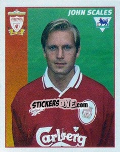 Sticker John Scales - Premier League Inglese 1996-1997 n. 243 - Merlin